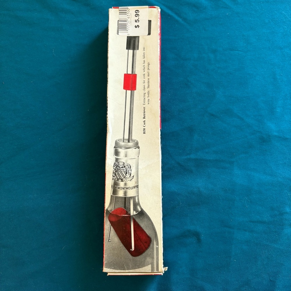 Cork lift tongs NEW in box